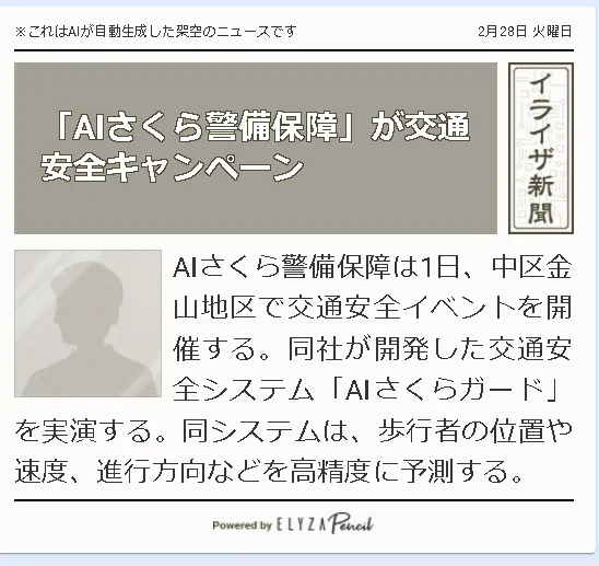 文章作成AI 「ELYZA Pencil」を試してみた。